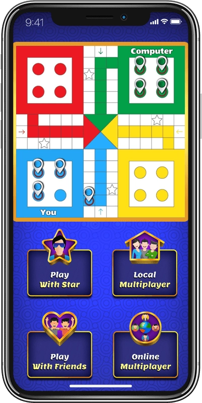 Play Satisfying Ludo King Online Game to Play with Computer on